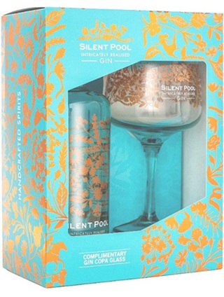 サイレントプールジン グラスセット 43度 700ml 正規品