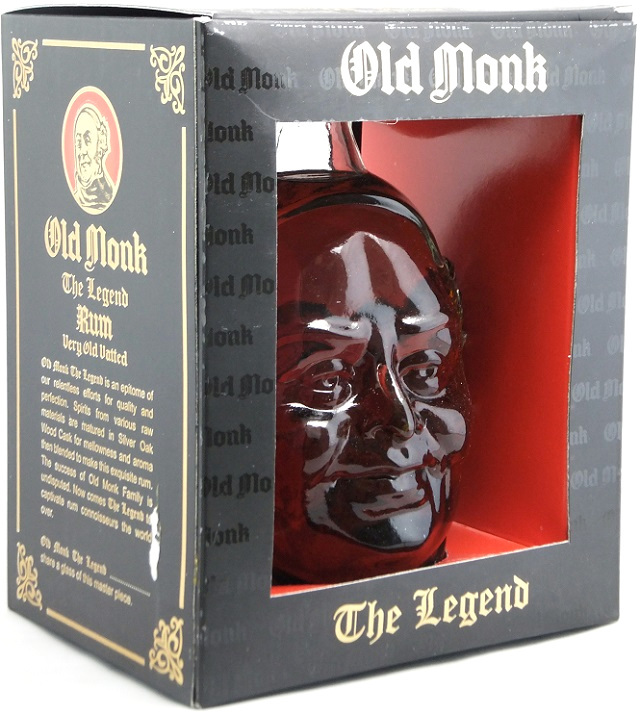 Old コレクション Monk The Legend オールドモンク ラム酒 (1L) Old