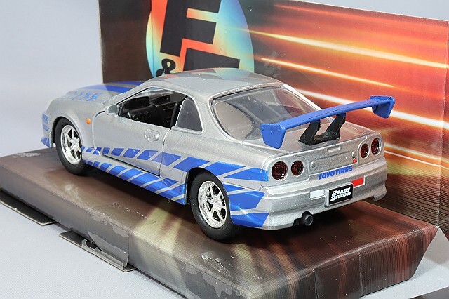 ワイルドスピード スカイライン GT-R R34 ブライアン 1/18
