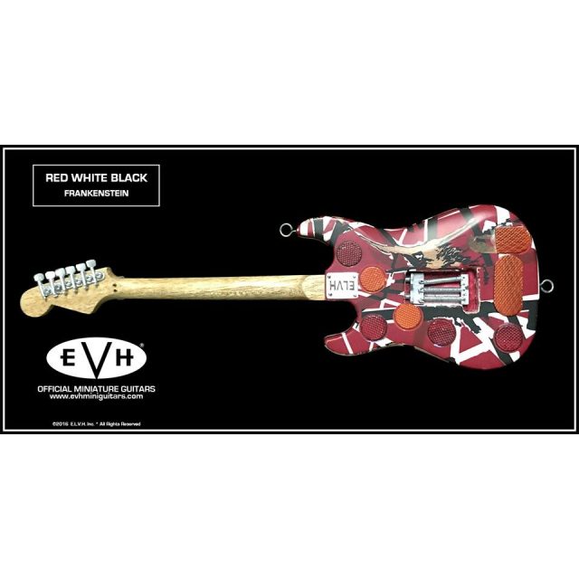 EVH MINI GUITARS/Red-White-Black 