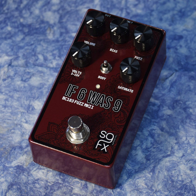 SolidGoldFX/IF 6 WAS 9 BC183 Fuzz MKII【お取り寄せ商品】