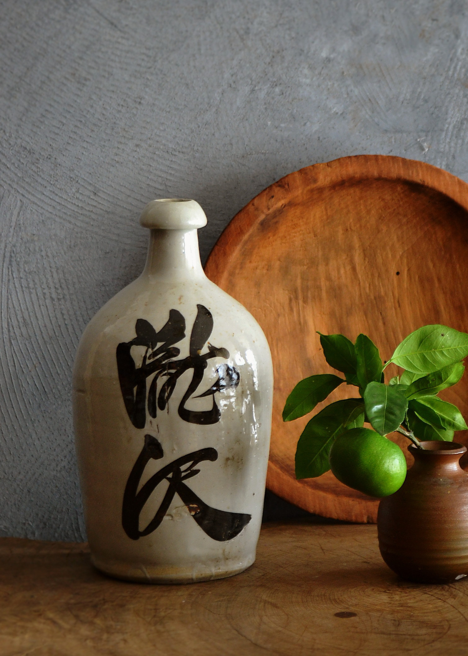 麦藁手 徳利 絵瀬戸 古美術 古道具 酒器 アンティーク 貧数寄 とくり