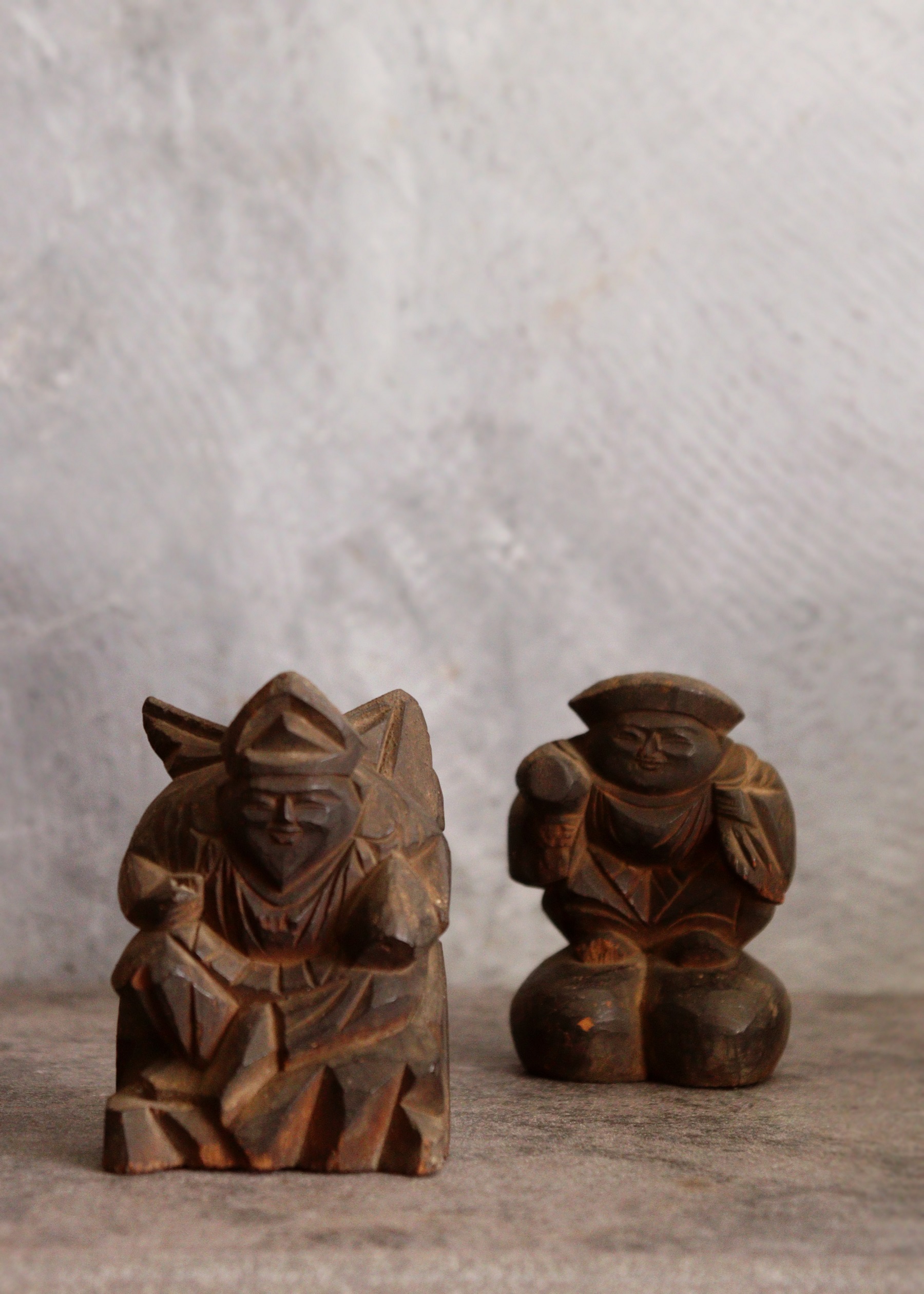 開運！江戸時代の恵比寿大黒像