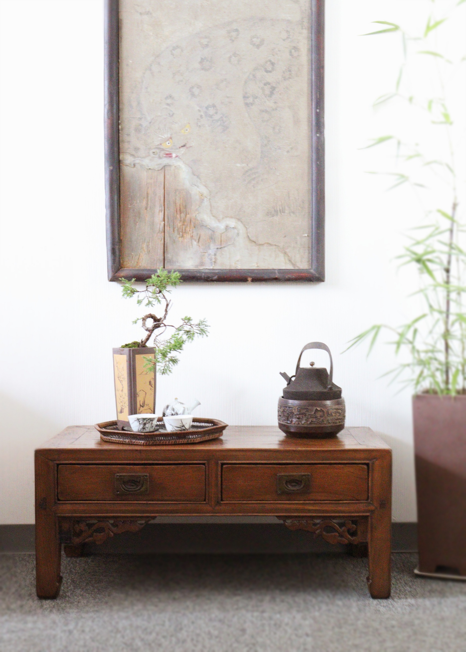 李朝家具、韓国棚、アンティーク家具②