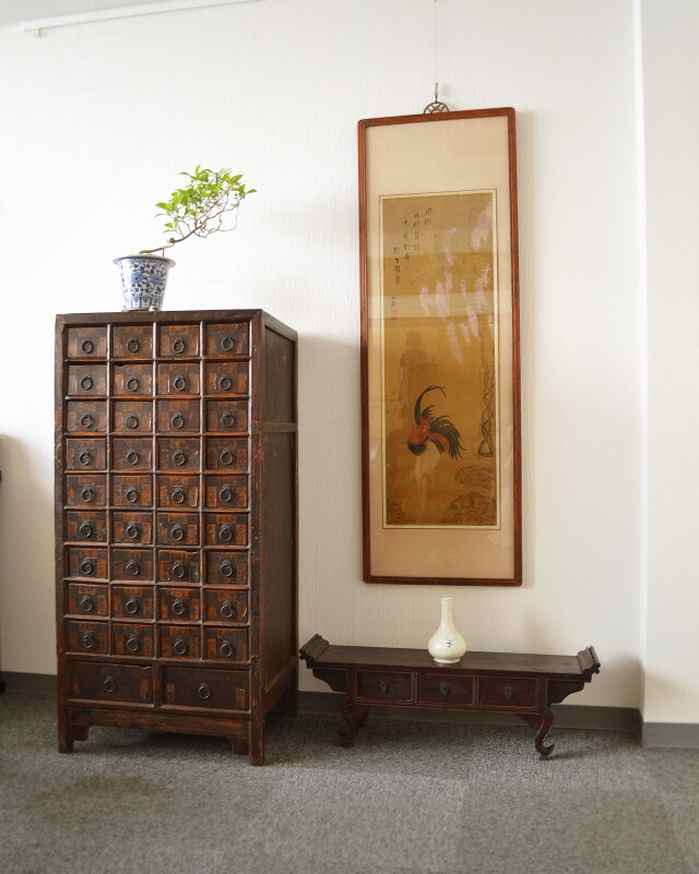 李朝家具 薬箪笥 薬ダンス 韓国アンティーク家具 Antique Sam's Collection