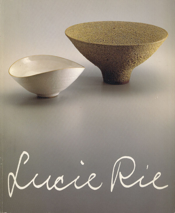 貴重 ルーシー・リー展示会図録3点 Lucie Rie 貴重 ルーシー・リー展示