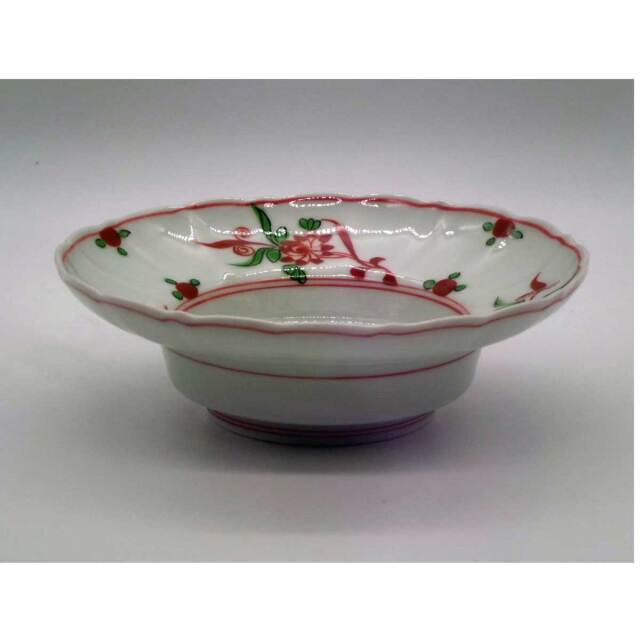 有田焼 色絵 錦古赤絵 広渕 深鉢