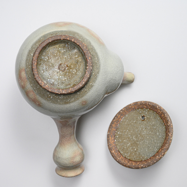 萩焼(伝統的工芸品)急須大御本手丸鉄砲口