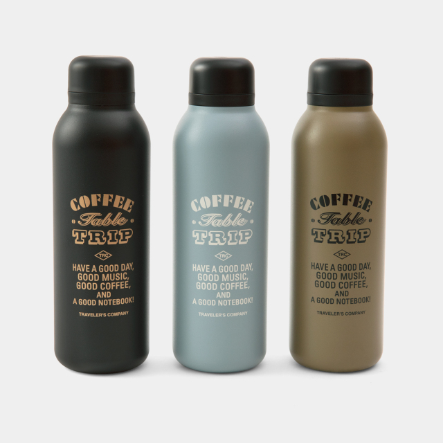 TF ステンレスボトル 500ml コーヒーテーブルトリップ ブルーグレー