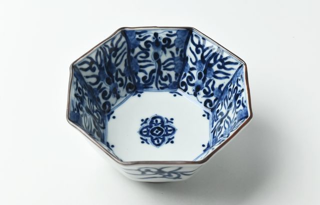 古川桜 5C 猪鹿蝶五角中鉢 ｜ 暮らしのうつわ花田 和食器 通販