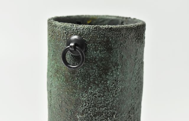 原惚右衛門 立ち花入れ】 原惚右衛門 立ち花入れ】 原惚