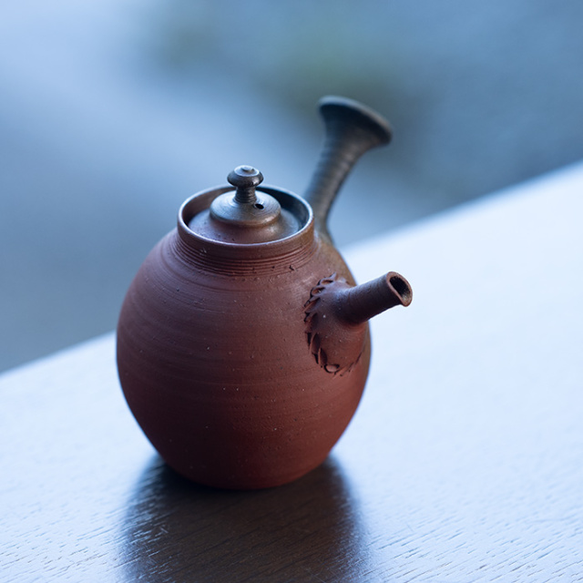 共箱付】常滑急須 (SOY-432) 作家「山田想」