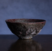 備前焼】清水千代市 作 丹波花瓶 共箱付き 信楽焼風 花器 一点物