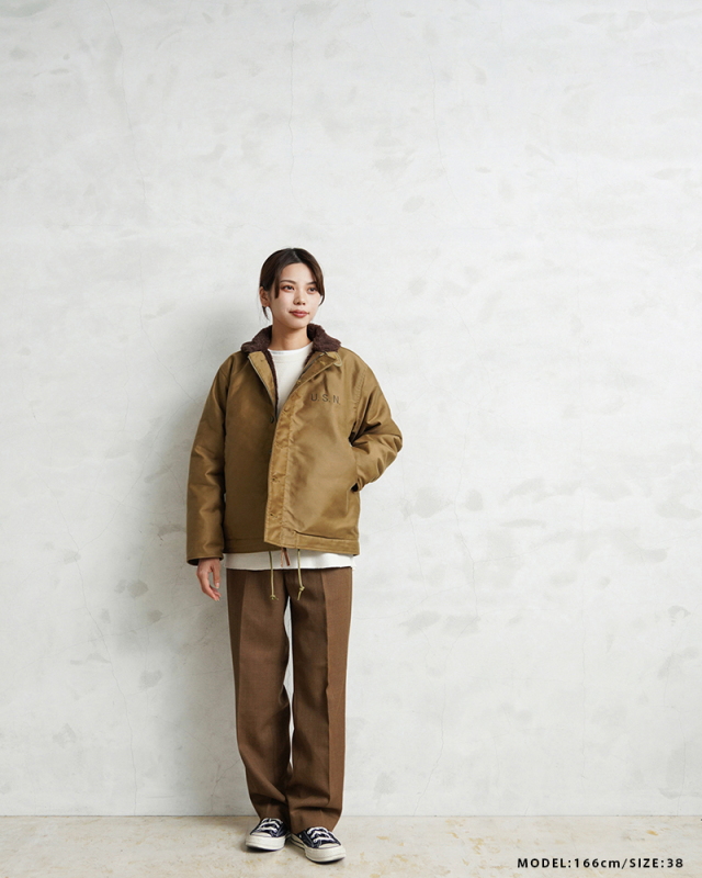 米軍 実物 N-1 デッキジャケット 米軍 U.S.NAVY N-1 デッキジャケット 後期