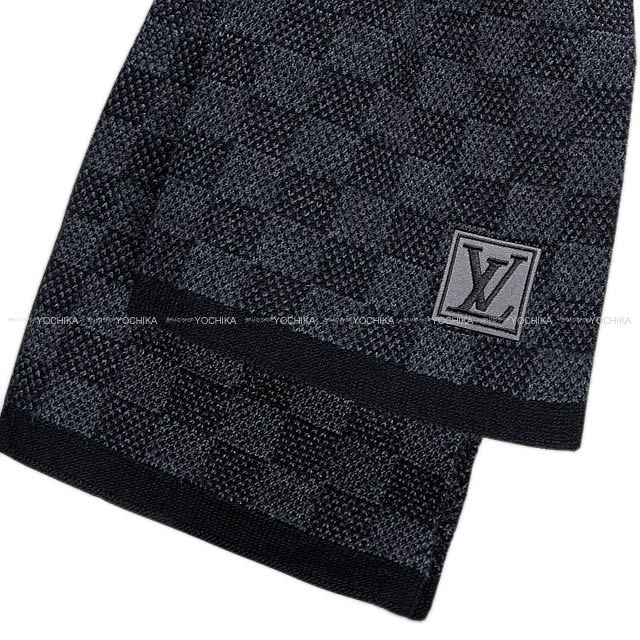 LOUIS VUITTON ルイ・ヴィトン マフラー エシャルプ・プティ ダミエ