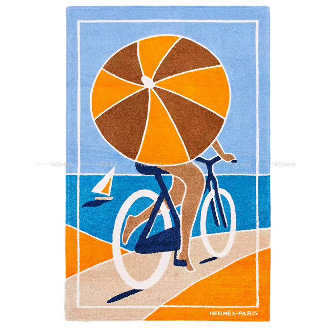 2022年 HERMES エルメス タオル ビーチマット・ビーチタオル LE ROUTE