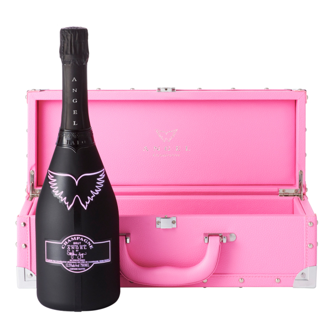 エンジェル シャンパン ドゥミセック ピンク ロゼ レザータイプ 楽天