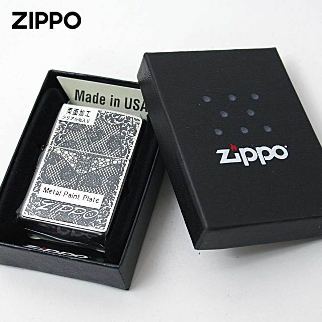 Zippo ジッポー ランジェリー セクシー 蝶々 バタフライ 両面加工 ネオ