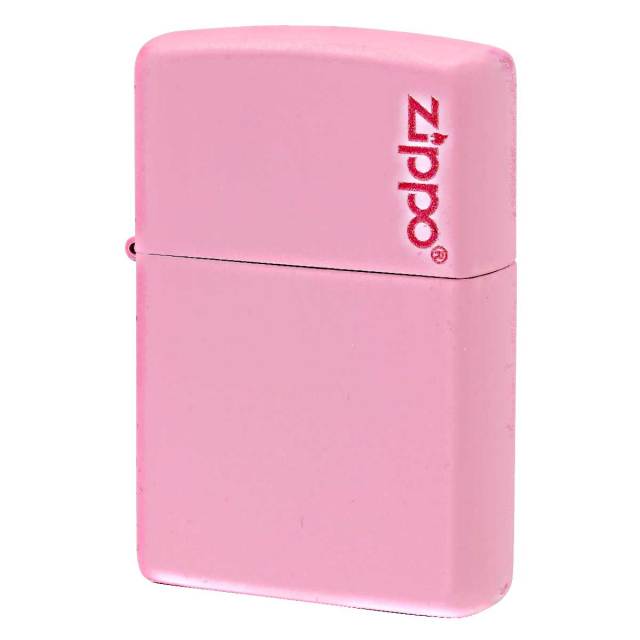Zippo ジッポー ピンク マット ジッポ ロゴ Pink Matte Zippo Logo