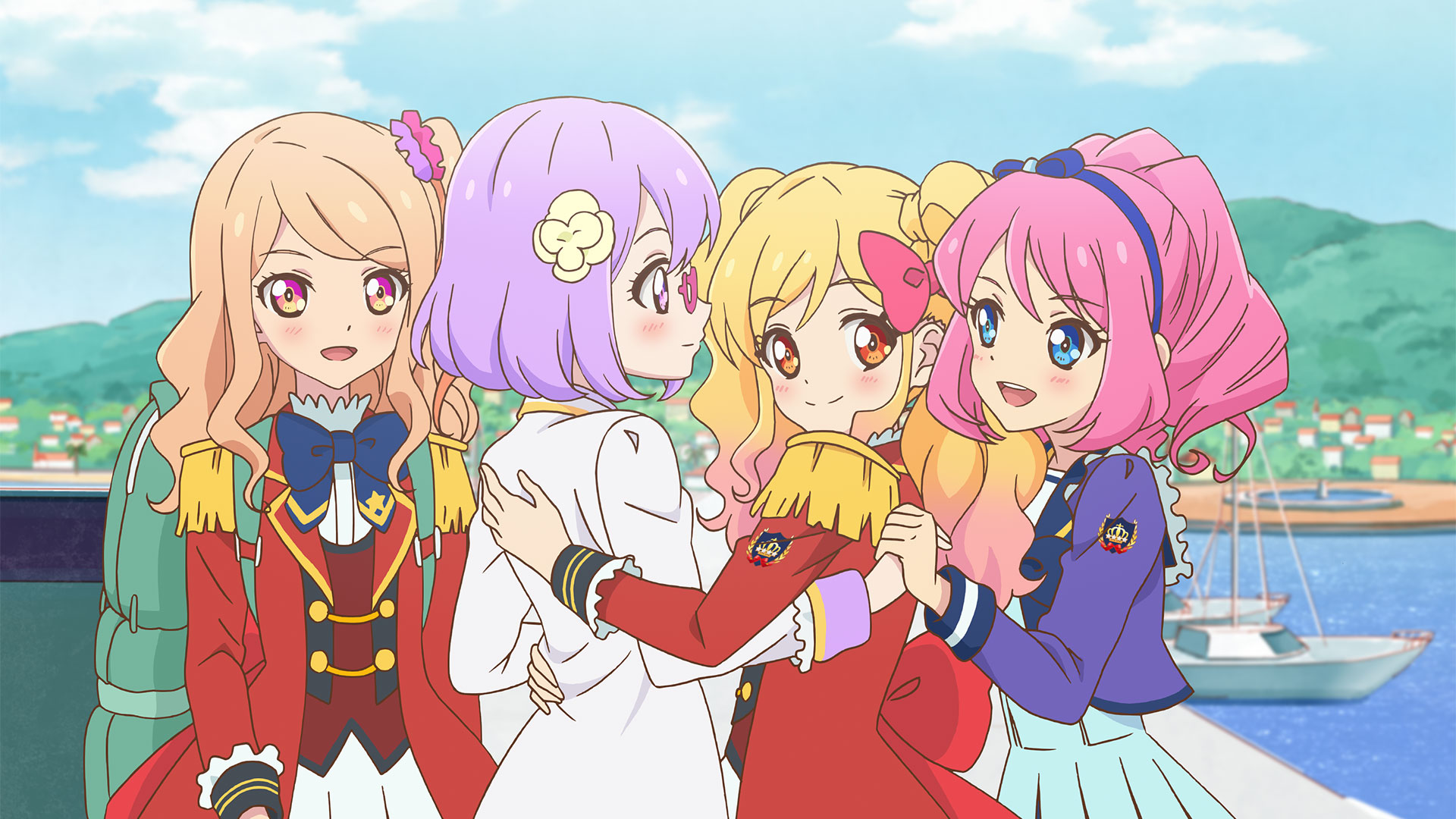 アイカツスターズ 虹野ゆめ 桜庭ローラ 香澄真昼 早乙女あこ 劇場版