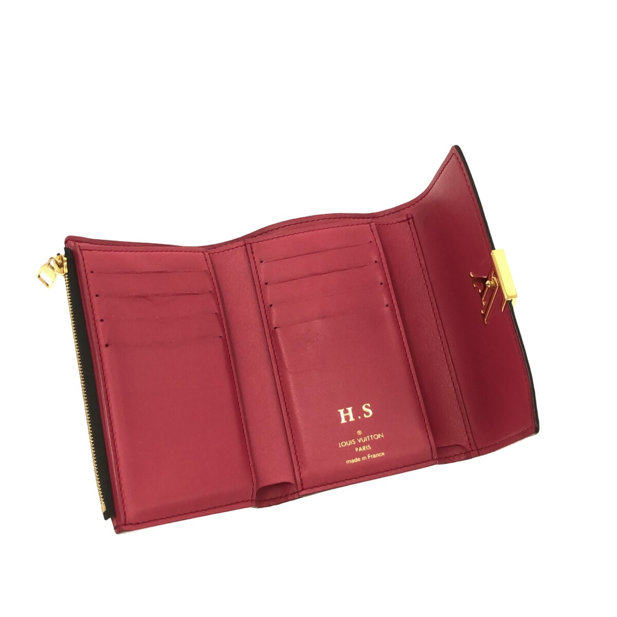 ルイヴィトン/3つ折り財布/ポルトフォイユカプシーヌコンパクト