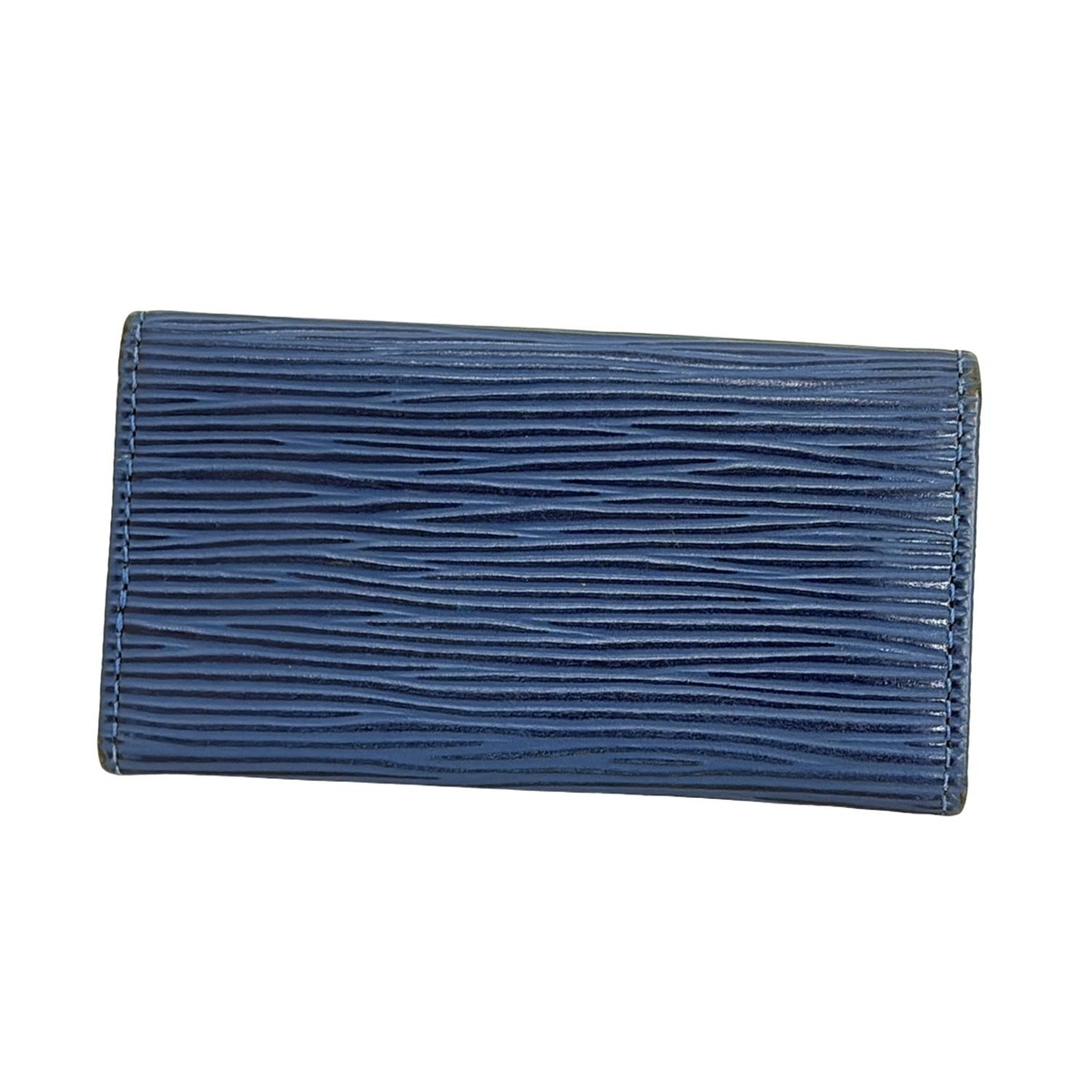 ルイヴィトン キーケース エピ ミュルティクレ4 M63825 トレドブルー