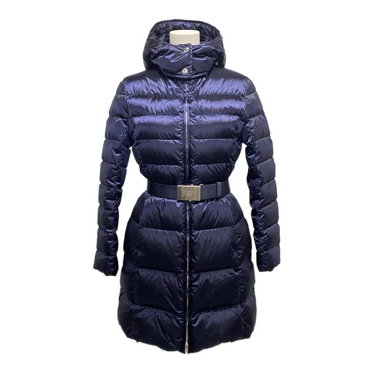 PRADA ネイビーダブルブレストコート