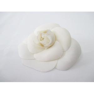 CHANEL ブローチ コサージュ カメリア 紅白 Betty1014 CHANEL ブローチ