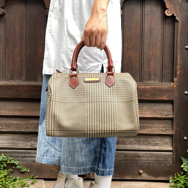 POLO RalphLauren ポロ ラルフローレン ボストンバッグ チェック