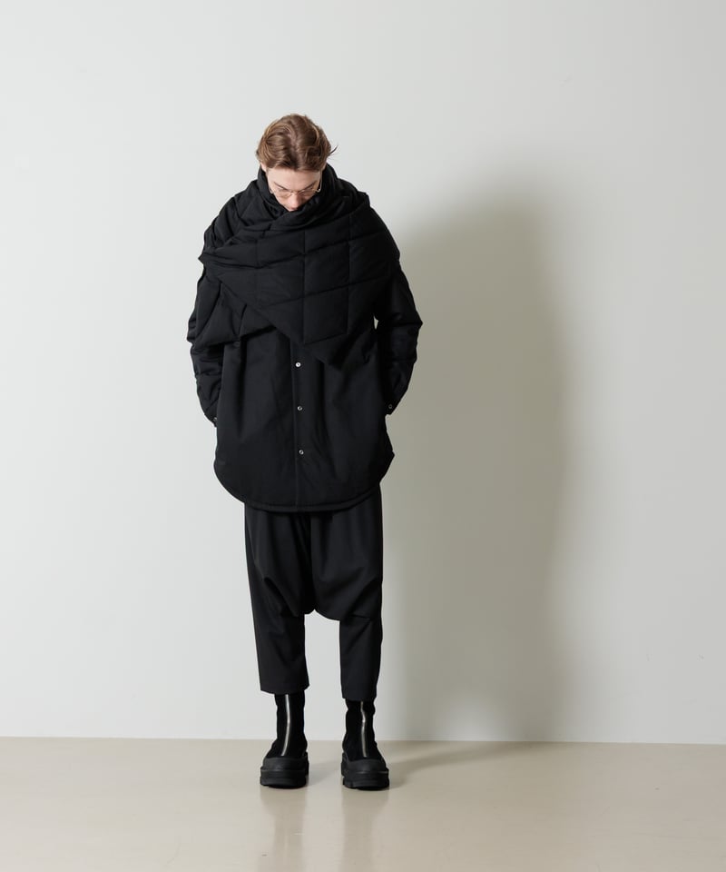 MB ULTIMATE 尾州ウール 4タックサルエルスラックス | MB -there is