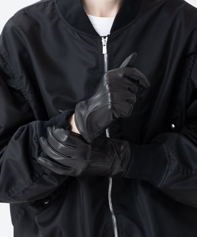 MB ULTIMATE FABRIC パーマネントレザーグローブ/シルクライナー | MB -