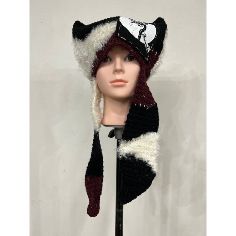 rurumu: usa-mimi knit cap/うさ耳ニットキャップ KIDILL × 縷縷夢兎