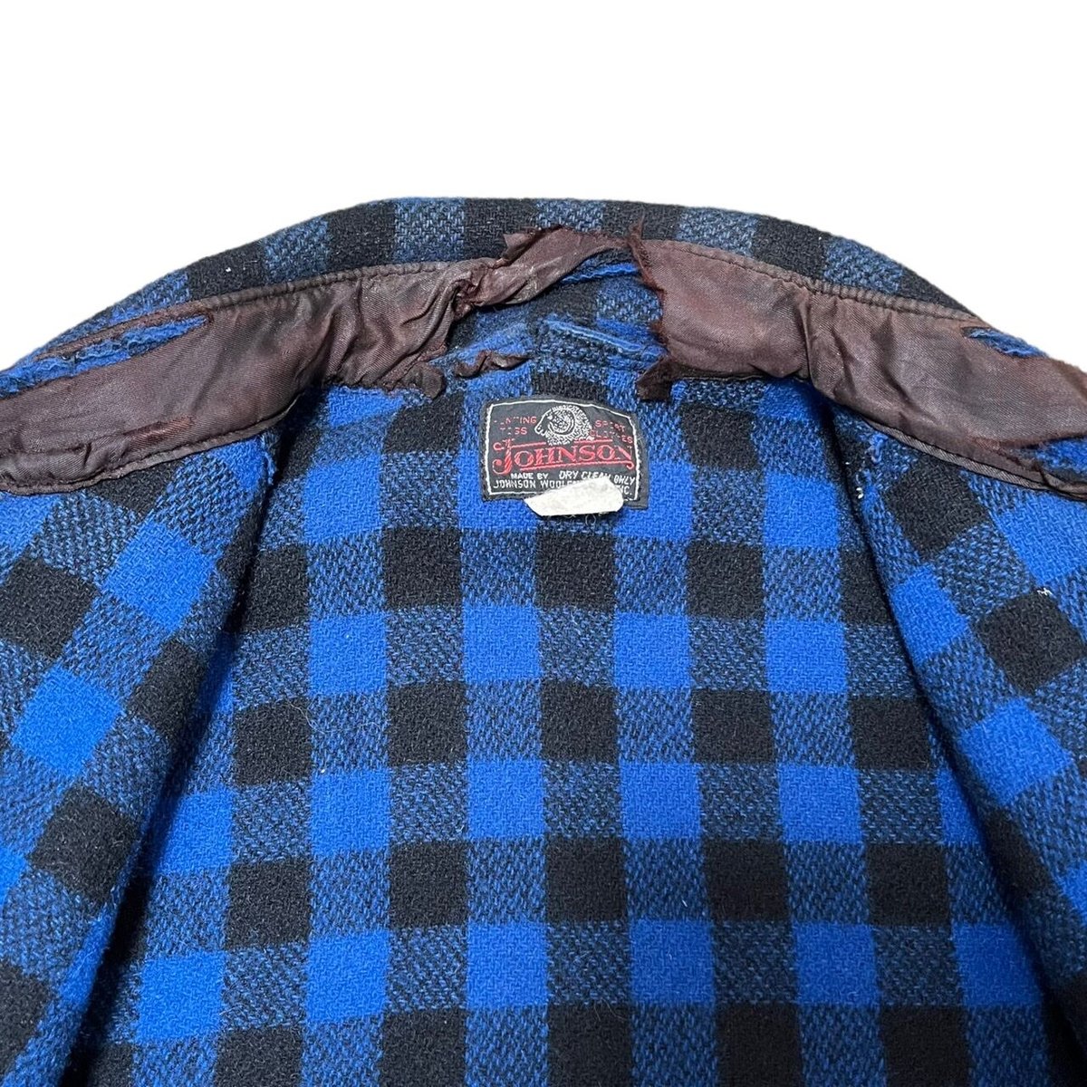 70's VINTAGE JOHNSON WOOLEN MILLS MACKINAW JACK