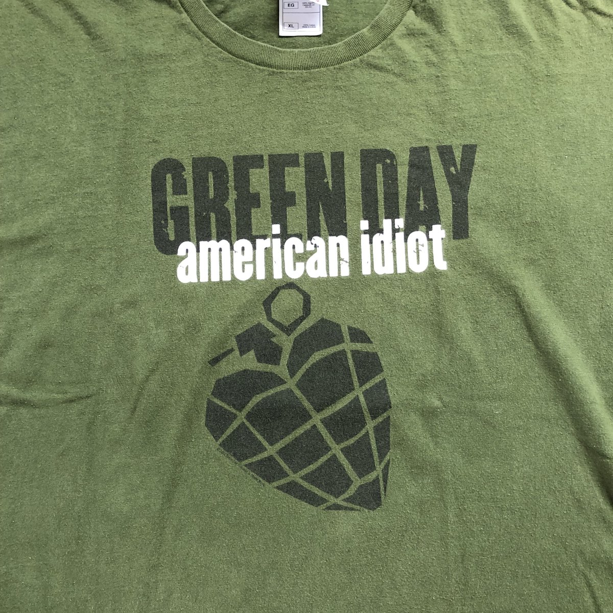 GREEN DAY〝american idiot〟USA製バンドTシャツ XL | CUSTO