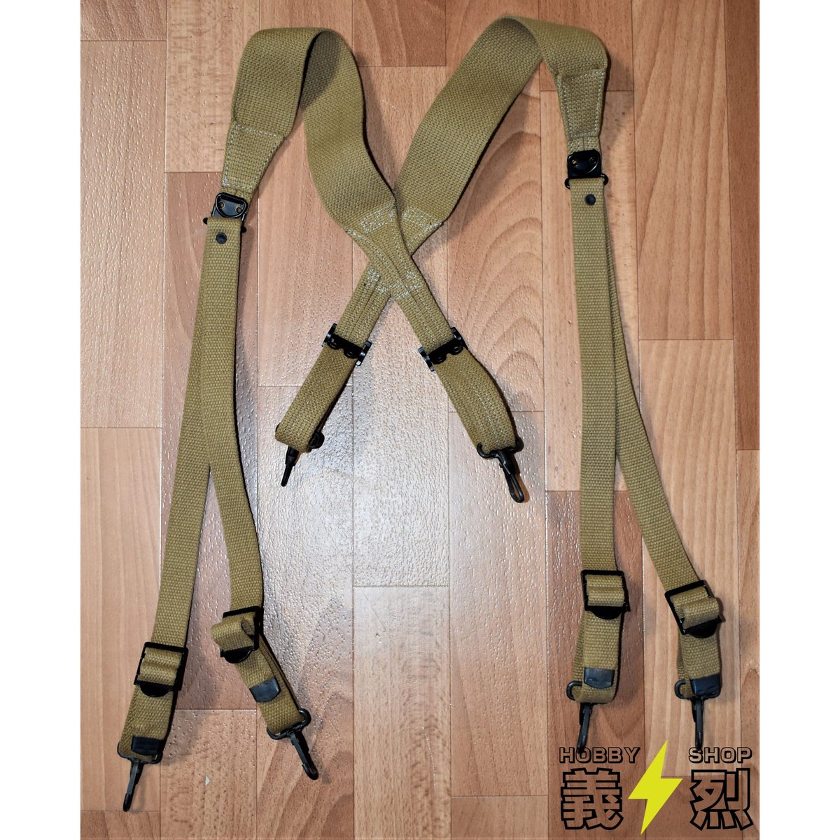 WW2 米軍X型サスペンダー・復刻品 | 義烈