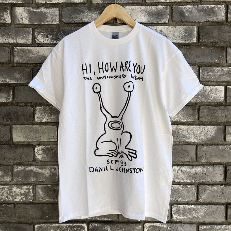 Daniel Johnston Tシャツ 90s前半購入 両面プリント Daniel Johnston T