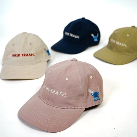 完売】TEAM HIKER TRASH CAP NAVY/IVORY HIKER TRASH TEAM HIKER TRASH