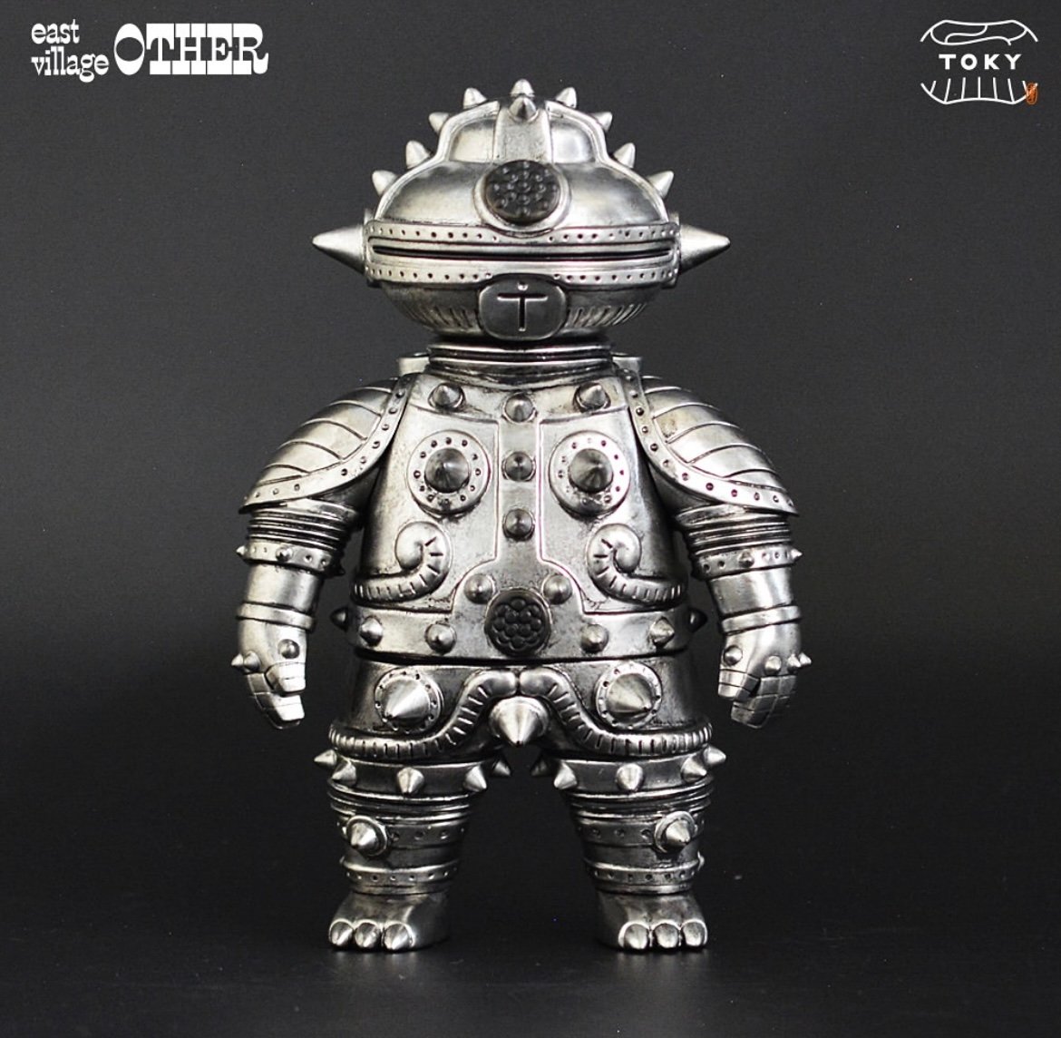 TOKY×east village OTHER - ソフビ製ともだち初号機 (Chrome w