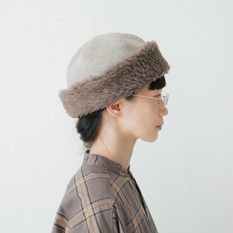 mature ha.｜マチュアーハ ｜hood cap organic cotton｜ボアキャ