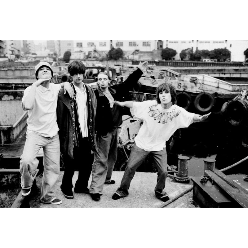 ファインアート オリジナル フォト ローリングストーンズの3人