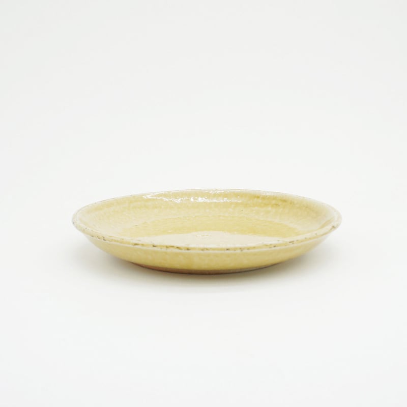 黄瀬戸絵変り小皿 5枚 [B24546] 黄瀬戸皿 (中) | syunbougama