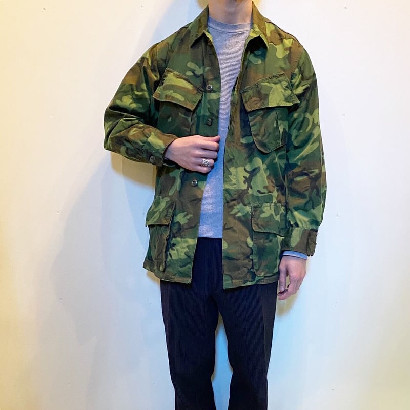 1960's US.ARMY ERDL Non Rip Jungle Fatigue Jack