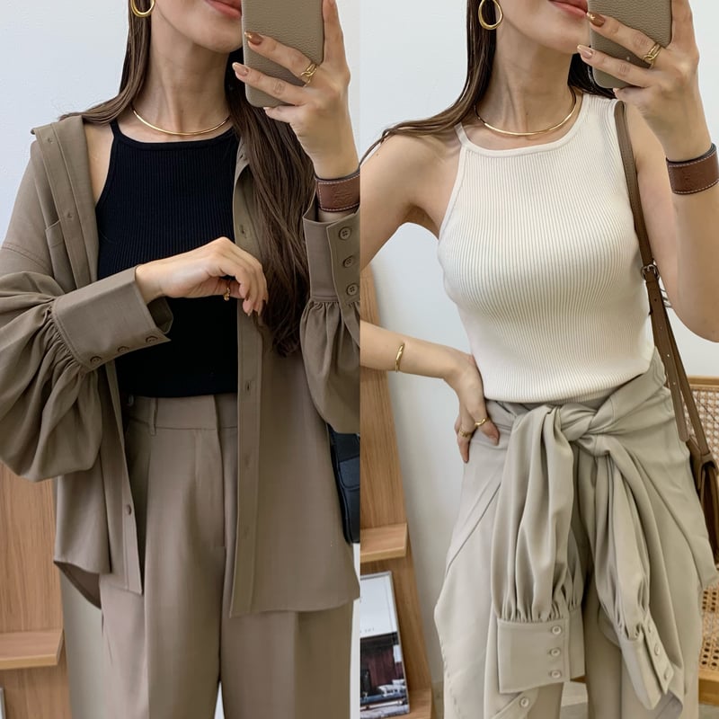 JULIUS アシンメトリータンクトップ 06ss アシンメトリー タンクトップ