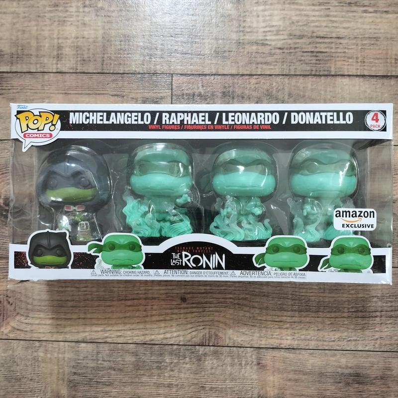 ミュータント・タートルズ POP!フィギュアセット ファンコ ポップpop