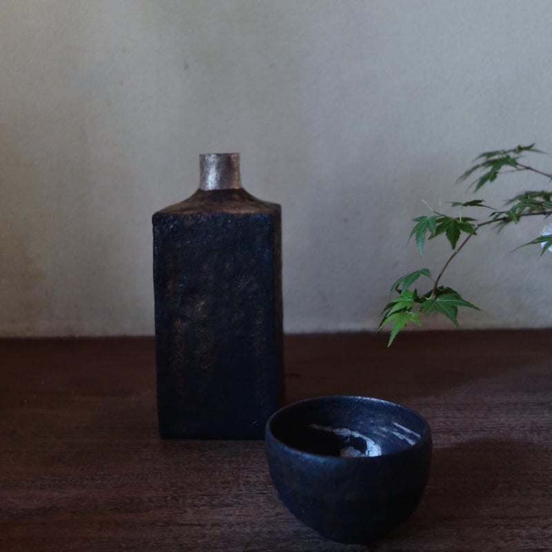 Norikazu Ogawa 鉄銀彩ぐい呑み | g's gallery