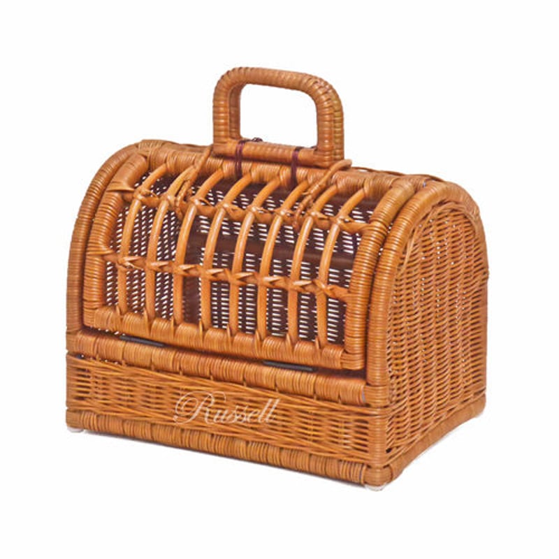 品番1009 籐ペットキャリー S 小さめサイズ 子犬・子猫・ウサギ用