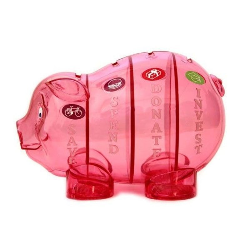 ハッピー・マネー®のピギーちゃん(Piggy Bank ピギーバンク)（同色12個
