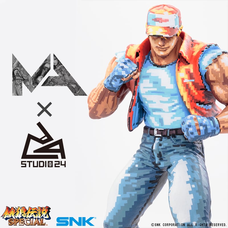 バ*ま様 STUDIO24 テリーボガード 餓狼伝説 ドット絵彩色Ver. 未開 新品未