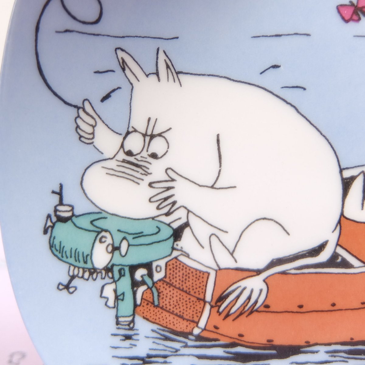 ARABIA アラビア ムーミン ウォールプレート（Engine problems） | ch