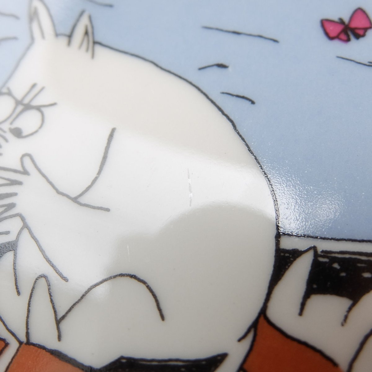 ARABIA アラビア ムーミン ウォールプレート（Engine problems） | ch